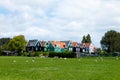 Typical Dutch houses in Marken