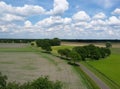 Typical dutch landscape Royalty Free Stock Photo