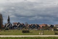 Typical Dutch village Marken, The Netherlands Royalty Free Stock Photo