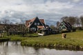 Typical Dutch village Marken, The Netherlands Royalty Free Stock Photo