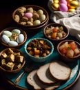 Typical Easter food dishes