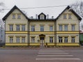 Typical Estonian wooden mansion in Tallinn