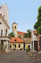 Typical European Alley in Szentendre Hungary Royalty Free Stock Photo