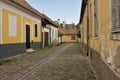 Typical European Alley in Szentendre Hungary Royalty Free Stock Photo