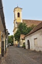 Typical European Alley in Szentendre Hungary Royalty Free Stock Photo