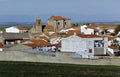 Village panorama of La Coronada, Extremadura - Spain Royalty Free Stock Photo