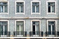 Typical facade in Lisbon with tiles, Portugal Royalty Free Stock Photo