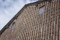 Typical facade with tile to move vertically, in Candelario, Salamanca, Castilla Leon, Spain, Europe.