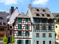 Typical fachwerk houses at Strasbourg, Alsace, France Royalty Free Stock Photo