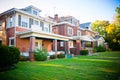 Typical Family Homes Royalty Free Stock Photo