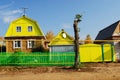 Typical farmstead and outbuildings in Mari El, Russia