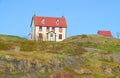 Typical fisherman home in Peggy`s Cove