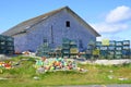 Typical fisherman shack in Peggy`s Cove
