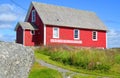 Typical fisherman village in Peggy`s Cove school