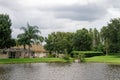 Typical Florida estate Royalty Free Stock Photo