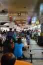 Typical food court, Tekka Market in Little India Singapore Royalty Free Stock Photo