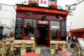 Typical French Bistrot in Montmartre