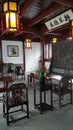 Typical furnitures un chinese House. Zhujiajiao