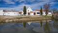 Typical Gardian house in Saintes Maries de la Mer - Camargue - Provence - France Royalty Free Stock Photo