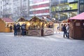 Gastronomic stand in Prague Royalty Free Stock Photo