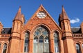 Georgian red brick mansion in Dublin Royalty Free Stock Photo