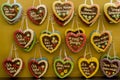 Gingerbread Hearts Royalty Free Stock Photo
