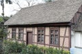 Typical German Half-Timbered Historical House