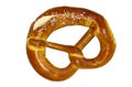 German Pretzel On White