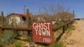 Typical Ghost Town in California - MOJAVE CA, USA - MARCH 29, 2019