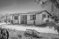 Typical Ghost Town in California - MOJAVE CA, USA - MARCH 29, 2019