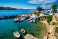 Mandrakia village in Milos island, Greece Royalty Free Stock Photo