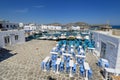 Typical Greek islands' village of Naousa, Paros island, Cyclades, Royalty Free Stock Photo