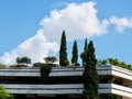 Typical Green Rooftop in Athens