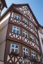 Typical half timbered facade