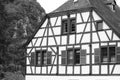 Typical half-timbered house in Moselkern Germany