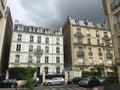 Typical haussman houses in saint mande near Paris