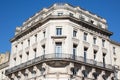 Typical Haussmann building architecture in Paris bordeaux France