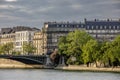 Typical Haussmann buildings along the Seine river