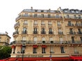 Typical Haussmann french building