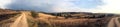 Hills in Oltenia panorama Royalty Free Stock Photo