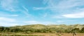 Typical Hills of the Sicily near Siracusa Italy Royalty Free Stock Photo