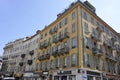 Nice, 5th september: Street view with Historical Buildings from Nice France