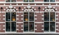 Typical holland stylish house facade Royalty Free Stock Photo