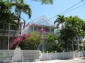 Typical home architecture Key West Florida Royalty Free Stock Photo