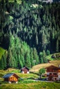 Typical Home of Dolomites - Italian Mountains - Europe