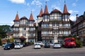 Typical hotel facade in Gramado, Rio Grande do Sul, Brazil