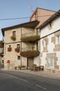 Typical house in the Basque Country Royalty Free Stock Photo