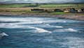 Coastal house, Northern Scotland Royalty Free Stock Photo