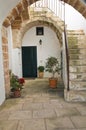 Typical house. Corigliano d'Otranto. Puglia. Italy. Royalty Free Stock Photo