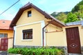 Typical house in the cvartal Schei, in Brasov Royalty Free Stock Photo